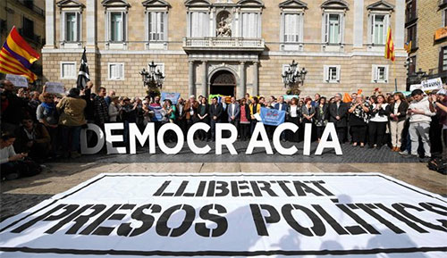 Asamblea Nacional Catalana llama a “llenar las calles” de Barcelona
